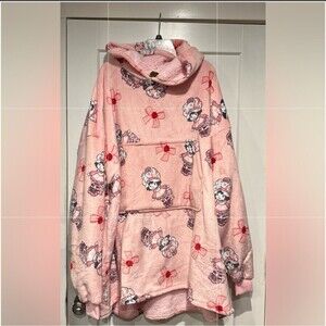 Strawberry Shortcake hooded pullover fleece